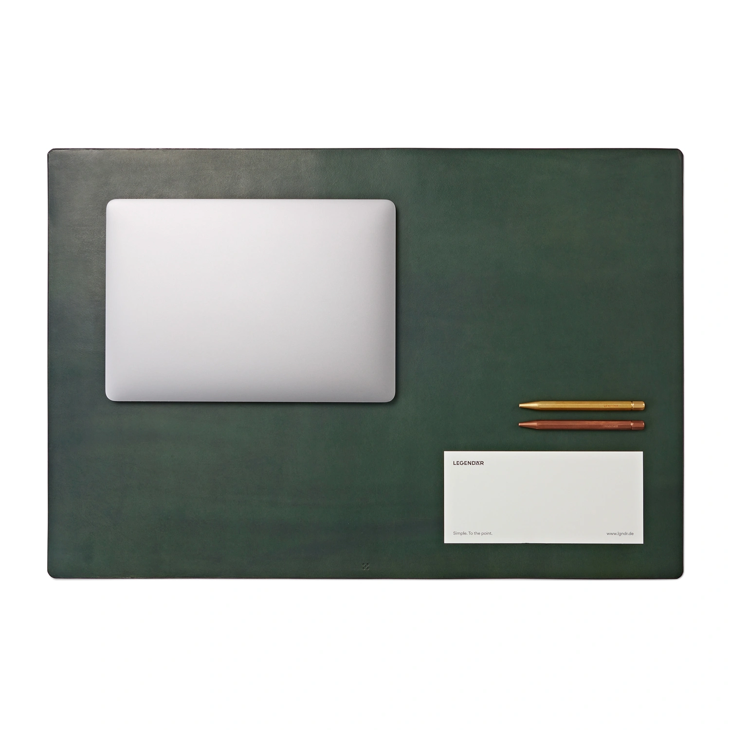 Leder Schreibtischunterlage, Desk Mat WRYTE Forest