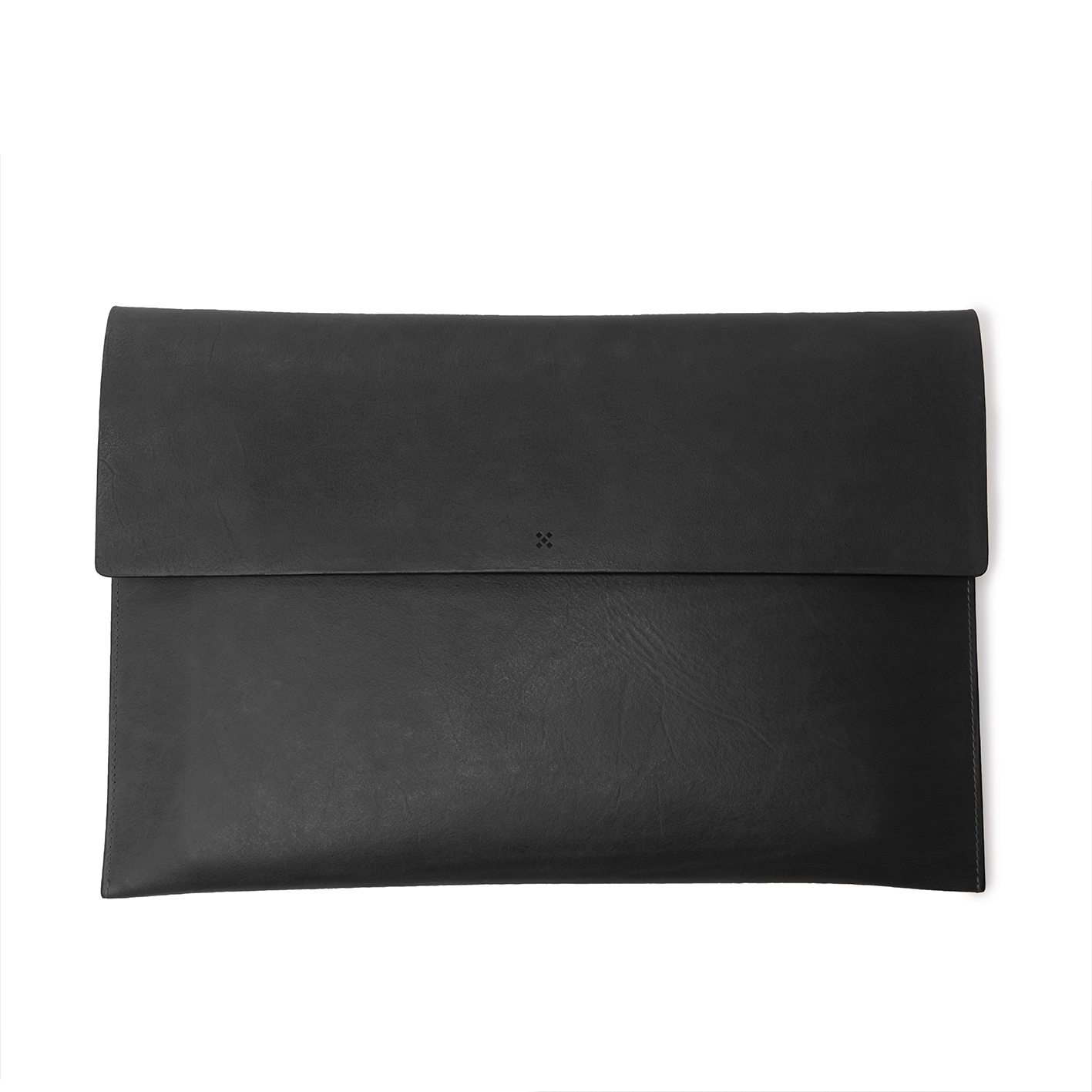 Leder Laptoptasche, Briefcase SLYMM black Leder Laptoptasche, Briefcase SLYMM black