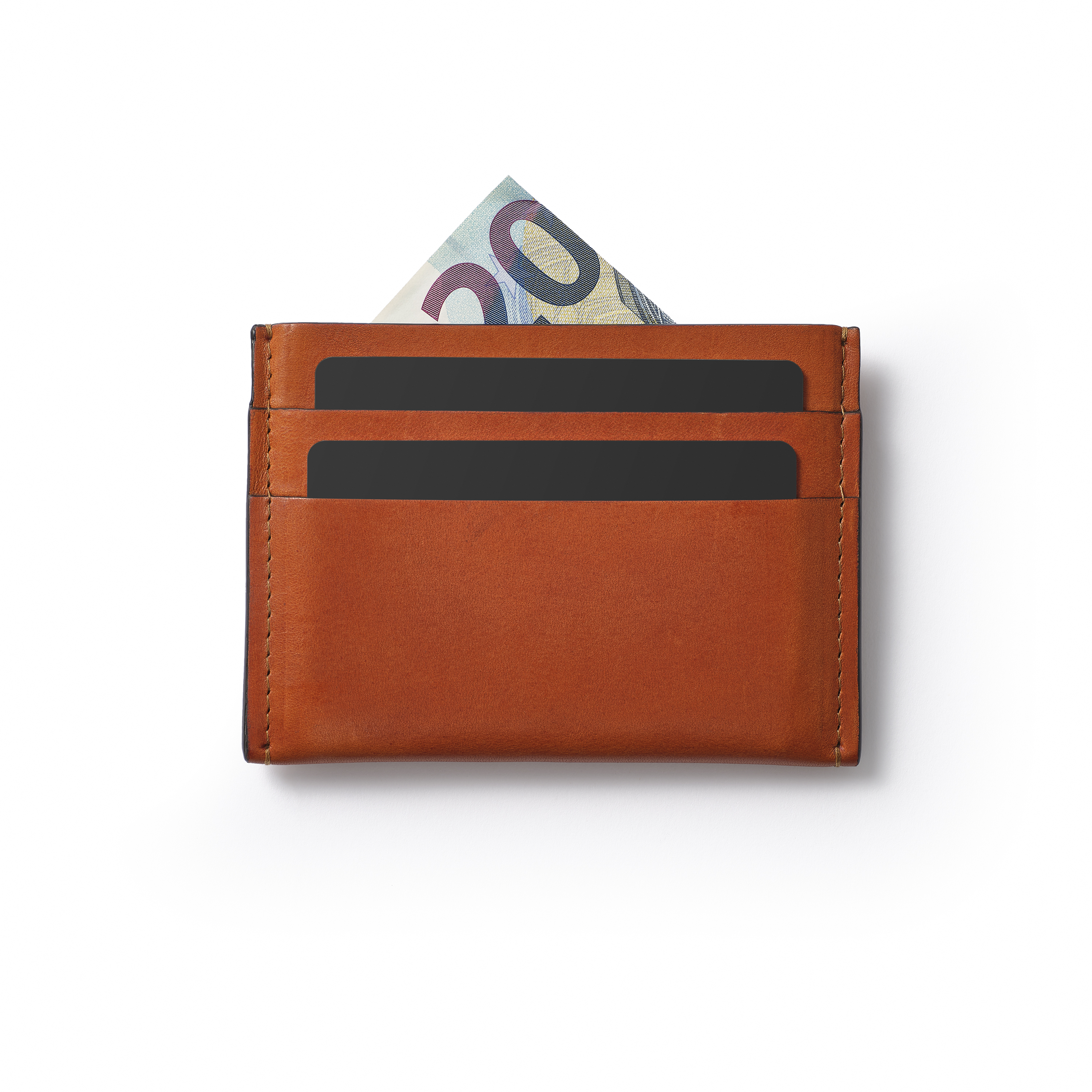 Leder Kartenhalter, Card Holder GRYP Chestnut Leder Kartenhalter, Card Holder GRYP Chestnut