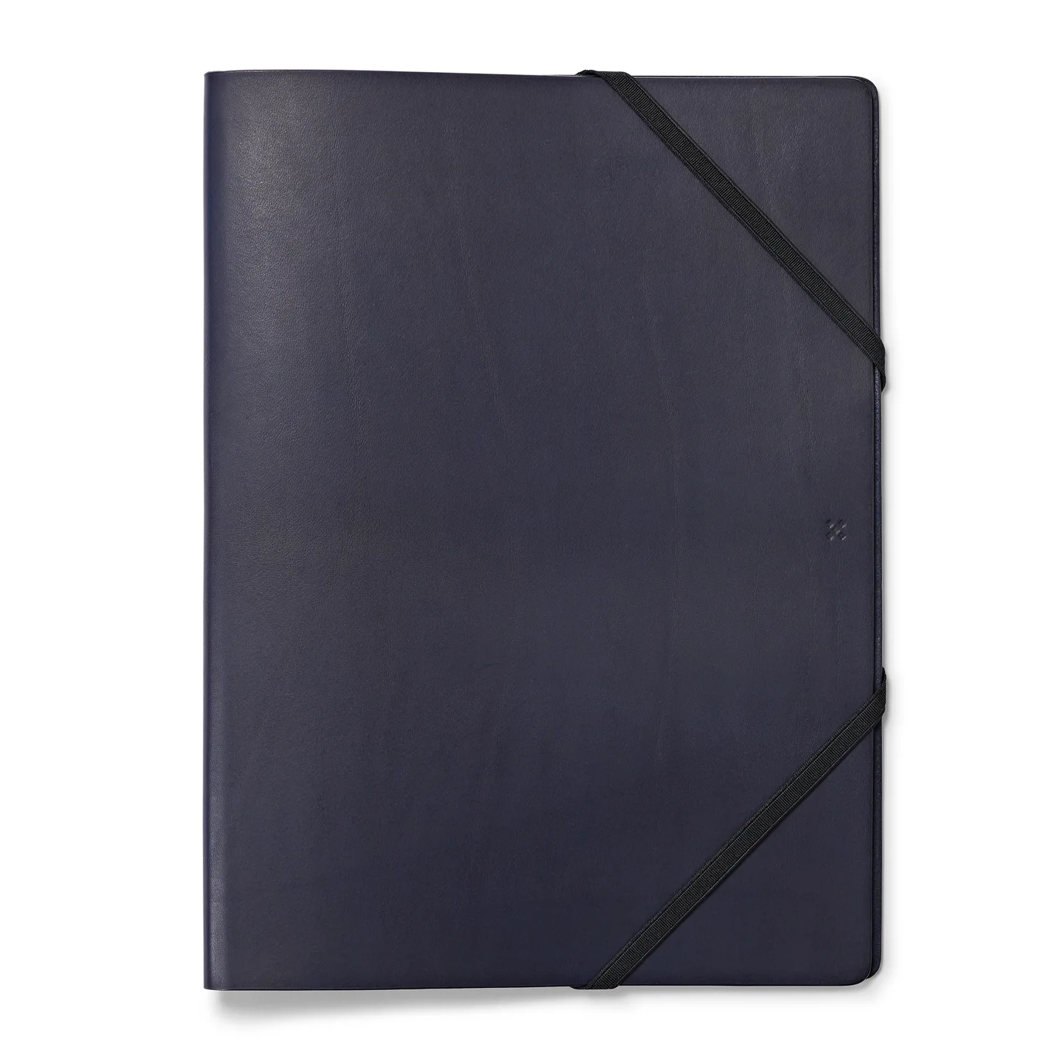 Leder Mappe, Document Folder HYDE Navy - 2