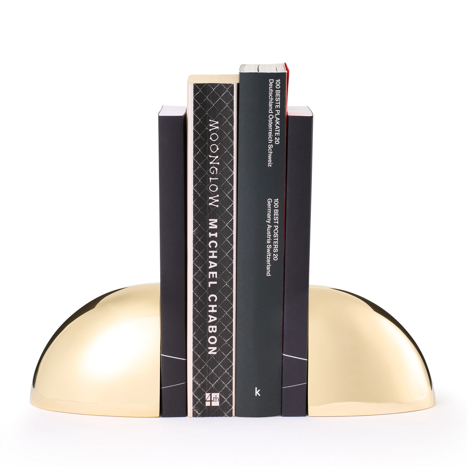 Buchstütze Messing, Bookend STEDY - 2