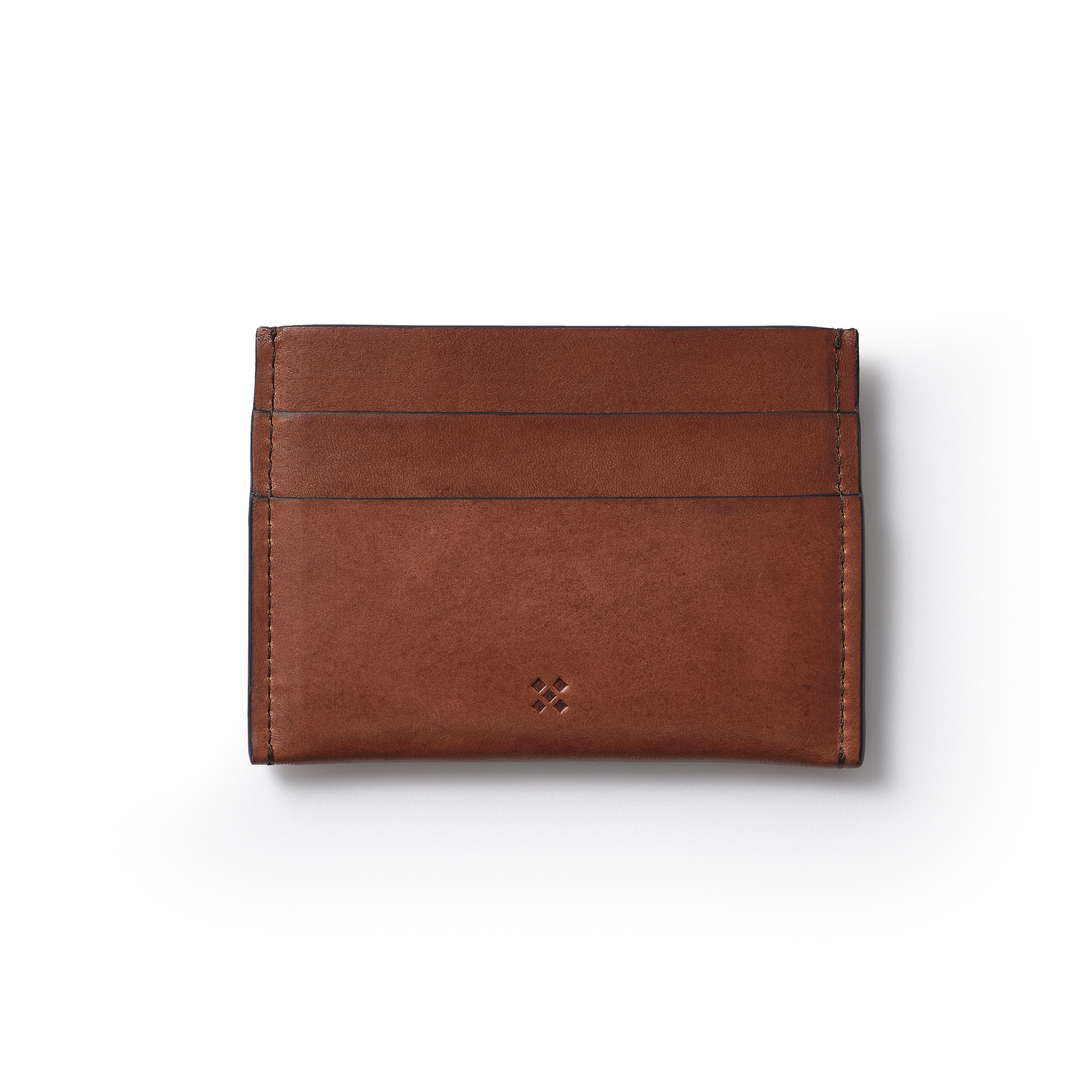 Leder Kartenhalter, Card Holder GRYP Mokka - 2 Leder Kartenhalter, Card Holder GRYP Mokka - 2
