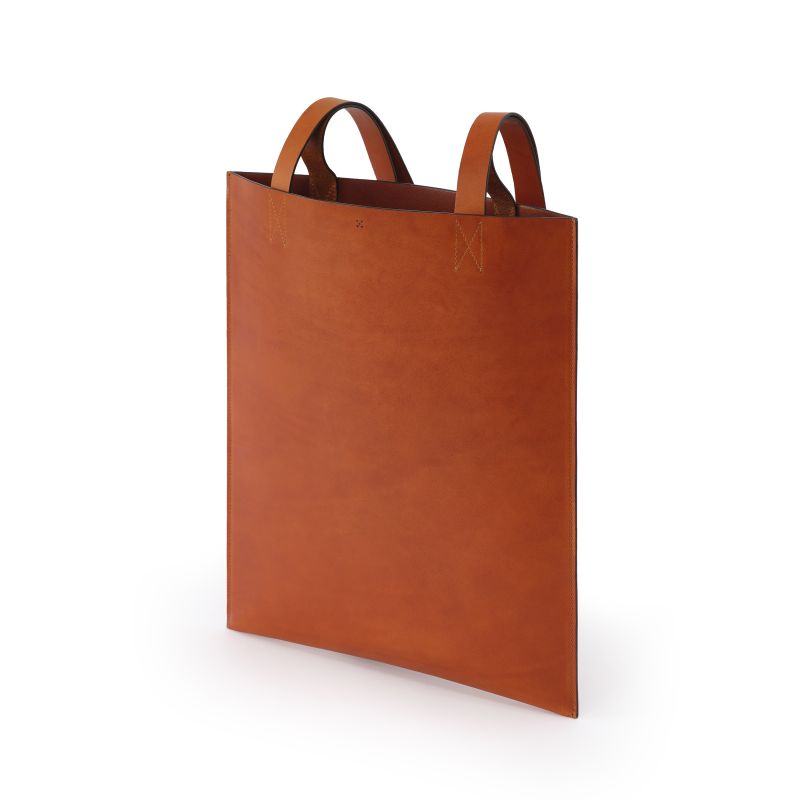 Leather Bag KERRY Chestnut - 2