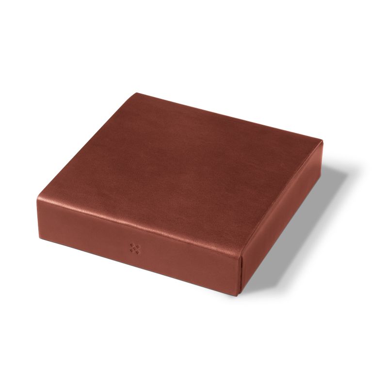 Leather Case ETWEE Square Chestnut - 2