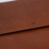 Leder Laptoptasche, Briefcase SLYMM chestnut - 4