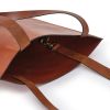 Leder Tote Bag, Leather Bag KERRY Chestnut - 3