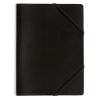 Leder Mappe, Document Folder HYDE Black