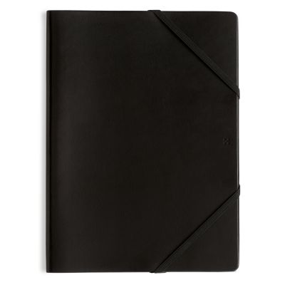 Leder Mappe, Document Folder HYDE Black