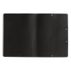 Leder Mappe, Document Folder HYDE Black - 3