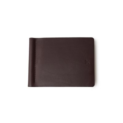 Leder Portemonnaie, Leather Wallet CLYP Mokka