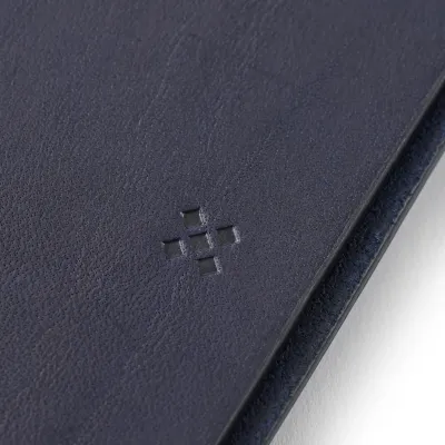 Leder Mappe, Document Folder HYDE Navy - 4
