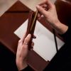 Leder Etui, Pen Case ETWEE Sleek Chestnut