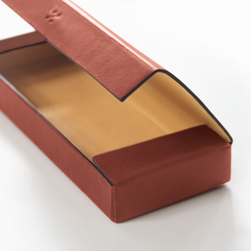 Leather Case ETWEE Long Chestnut - 4
