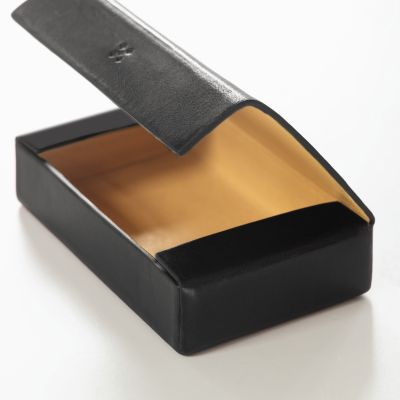 Leder Etui, Leather Case ETWEE Short Black - 4