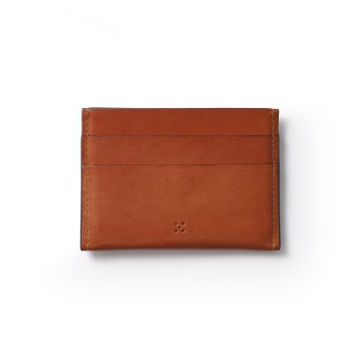 Leder Kartenhalter, Card Holder GRYP Chestnut - 2