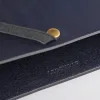 Leder Mappe, Document Folder HYDE Navy - 5