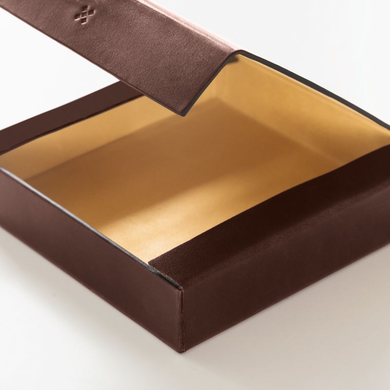 Leather Case ETWEE Square Mokka - 3