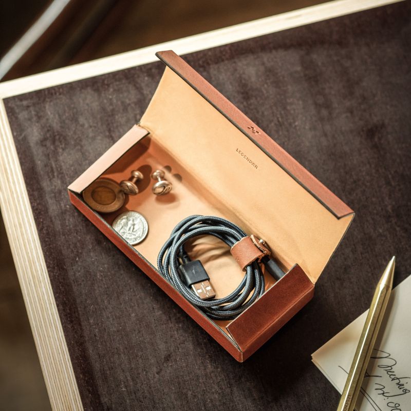 Leather Case ETWEE Long Mokka - 5