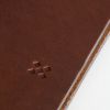 Leder Mappe, Document Folder HYDE Chestnut - 5