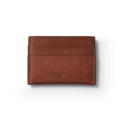 Leder Kartenhalter, Card Holder GRYP Mokka