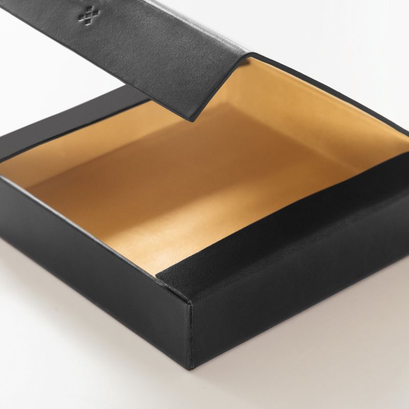Leather Case ETWEE Square Black - 3